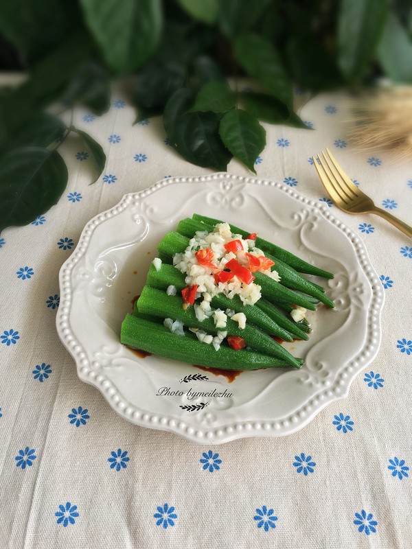 白灼秋葵的做法-家常味拌菜譜-易網健康養生網 白灼秋葵的做法-家常味拌菜譜