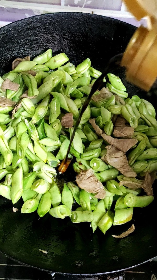 豆角炒肉的做法-家常味炒菜譜