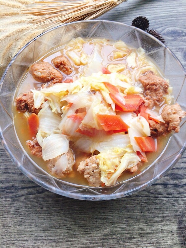 白菜肉丸的做法-咸鮮味燉菜譜-易網健康養生網 白菜肉丸的做法-咸鮮味燉菜譜