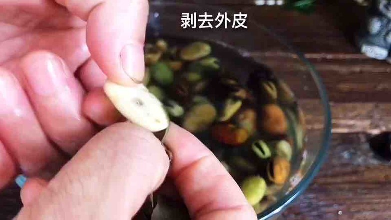 香酥蠶豆的做法-香辣味炸菜譜