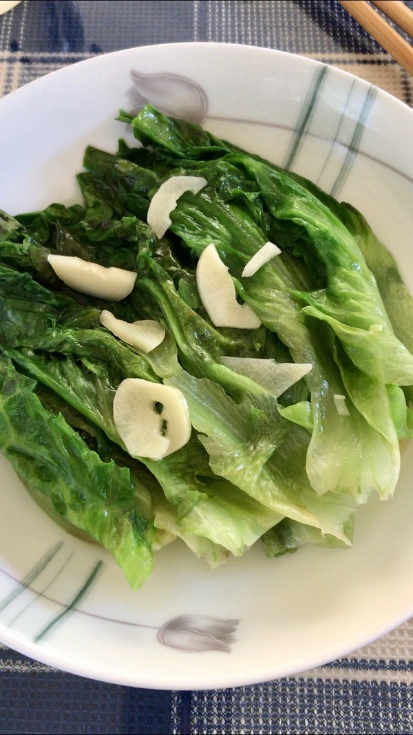 清炒生菜的做法-家常味炒菜譜