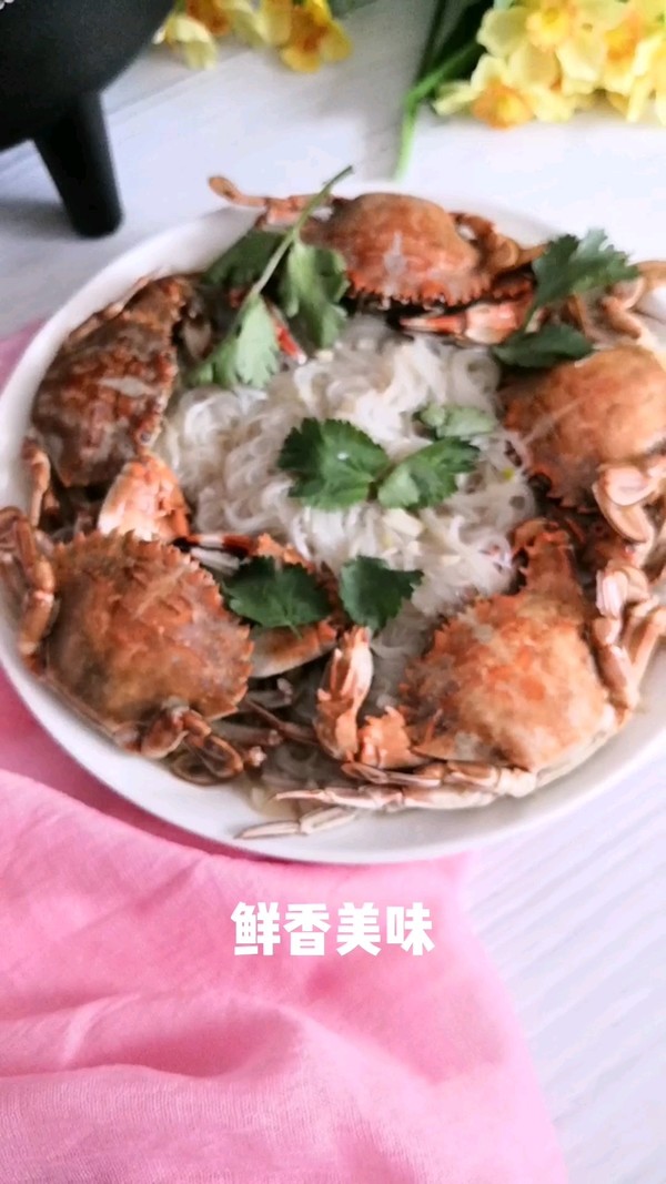 螃蟹粉絲煲的做法-咸鮮味蒸菜譜-易網(wǎng)健康養(yǎng)生網(wǎng) 螃蟹粉絲煲的做法-咸鮮味蒸菜譜
