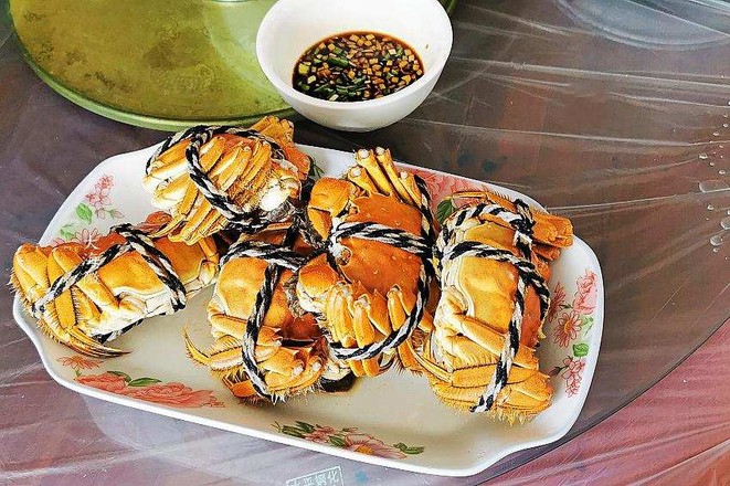 清蒸大閘蟹的做法-家常味蒸菜譜