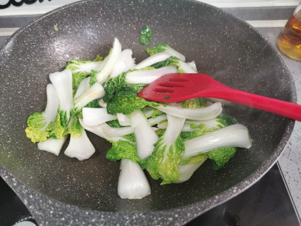墨魚丸小油菜豆腐湯的做法-咸鮮味煮菜譜