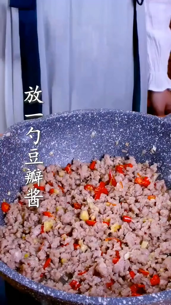 肉末豆角的做法-咸鮮味炒菜譜