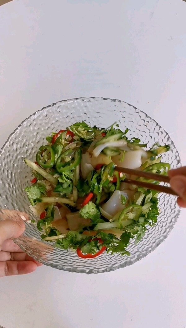 涼拌陳村粉的做法-酸辣味拌菜譜