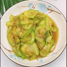 角瓜炒蝦米的做法-咸鮮味炒菜譜