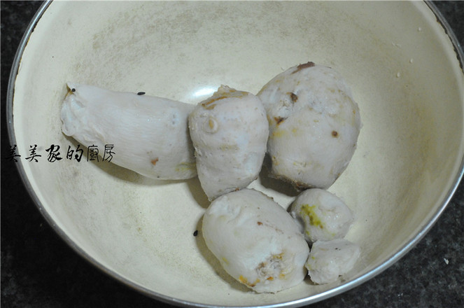 醬汁芋圓的做法-家常味煮菜譜