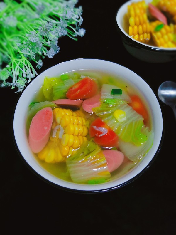 白菜玉米清脂養顏湯的做法-咸鮮味煮菜譜-易網健康養生網 白菜玉米清脂養顏湯的做法-咸鮮味煮菜譜