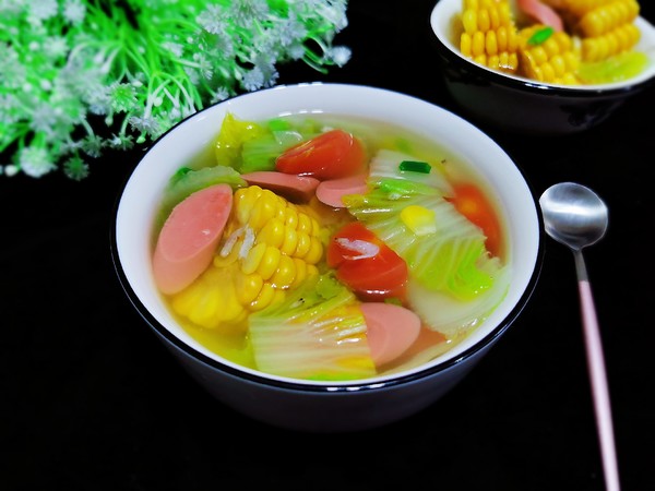 白菜玉米清脂養顏湯的做法-咸鮮味煮菜譜-易網健康養生網 白菜玉米清脂養顏湯的做法-咸鮮味煮菜譜