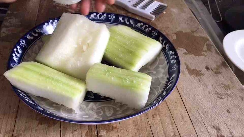 蒜蓉辣椒醬蒸冬瓜的做法-香辣味蒸菜譜