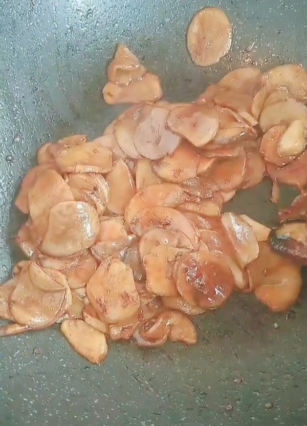 干煸杏鮑菇的做法-家常味干煸菜譜