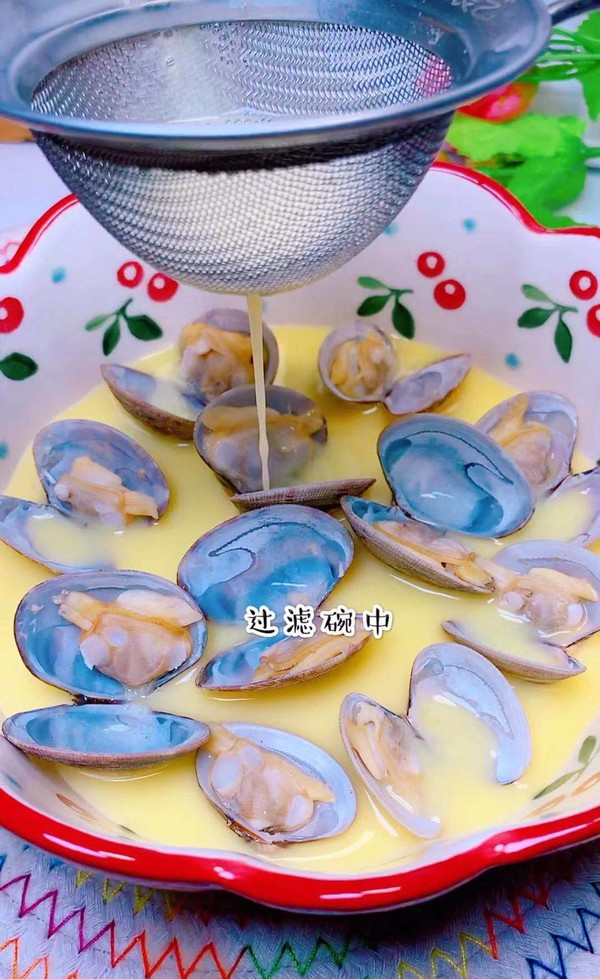 花蛤蒸蛋的做法-家常味蒸菜譜