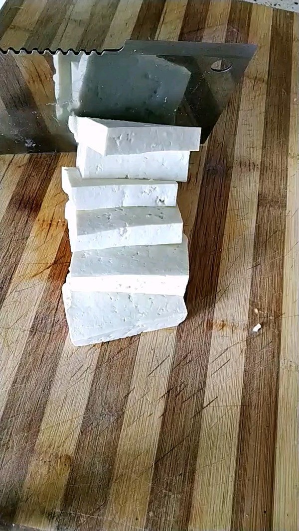 香煎北豆腐的做法-家常味煎菜譜