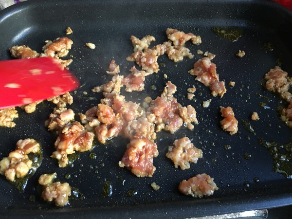 糯米飯豆皮的做法-家常味煎菜譜