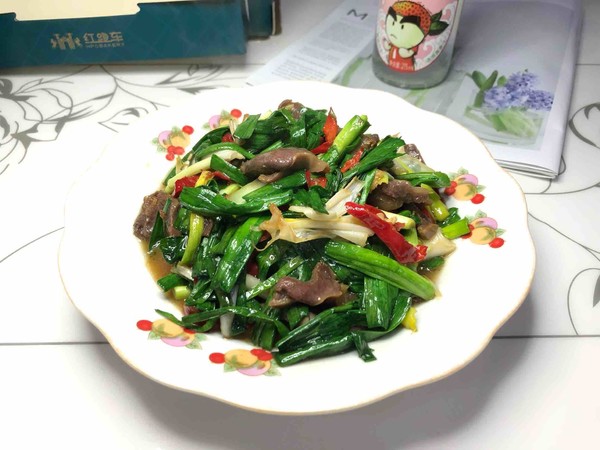 大蒜炒鴨肫的做法-家常味炒菜譜