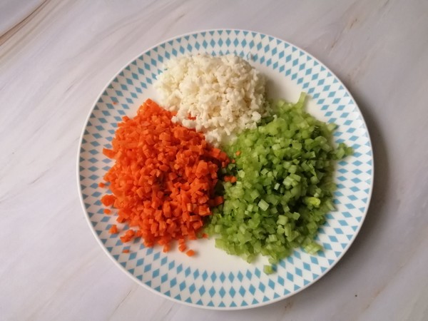 胡蘿卜蔬菜蒸丸子的做法-家常味蒸菜譜