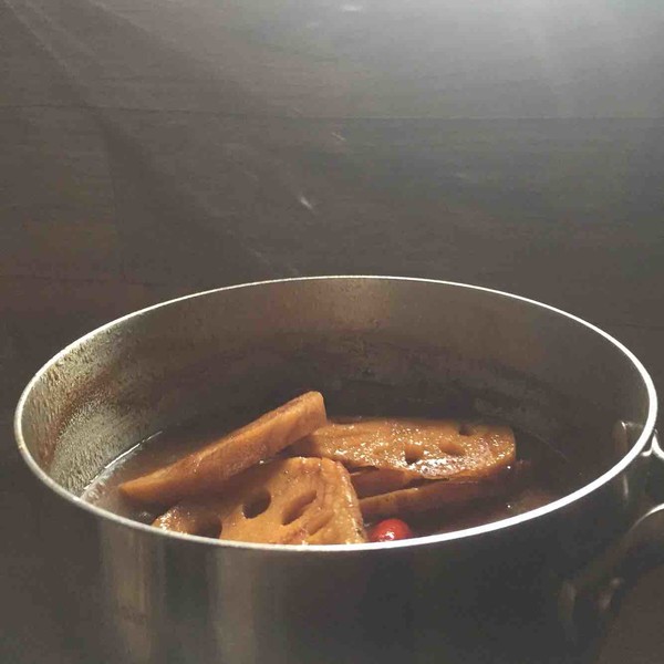 涼菜～鹵蓮藕的做法-家常味煮菜譜