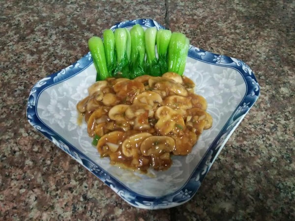 蠔油口蘑的做法-咸鮮味炒菜譜