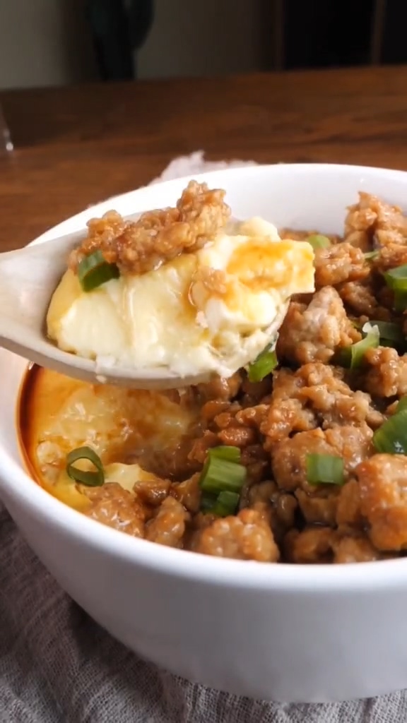 肉泥豆腐蒸蛋的做法-咸鮮味蒸菜譜-易網(wǎng)健康養(yǎng)生網(wǎng) 肉泥豆腐蒸蛋的做法-咸鮮味蒸菜譜