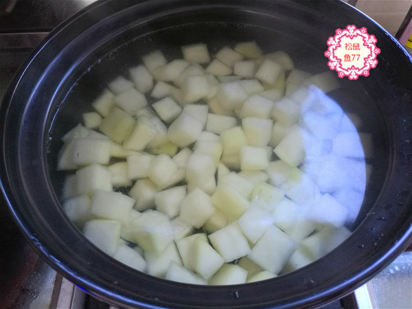 孜然土豆粒的做法-家常味炒菜譜