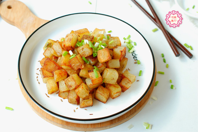 孜然土豆粒的做法-家常味炒菜譜-易網健康養生網 孜然土豆粒的做法-家常味炒菜譜