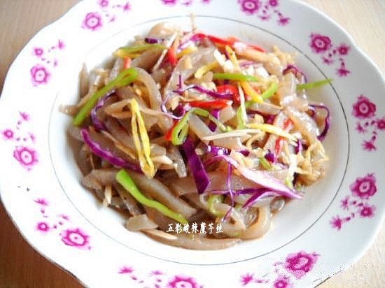 五彩酸辣魔芋絲的做法-酸辣味炒菜譜-易網(wǎng)健康養(yǎng)生網(wǎng) 五彩酸辣魔芋絲的做法-酸辣味炒菜譜