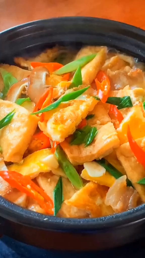 鮮香豆腐煲的做法-咸鮮味燉菜譜-易網健康養生網 鮮香豆腐煲的做法-咸鮮味燉菜譜