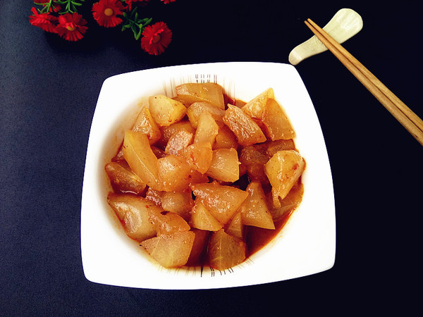 開(kāi)胃冬瓜咖喱的做法-咖喱味炒菜譜