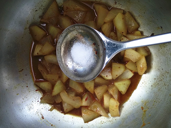 開(kāi)胃冬瓜咖喱的做法-咖喱味炒菜譜