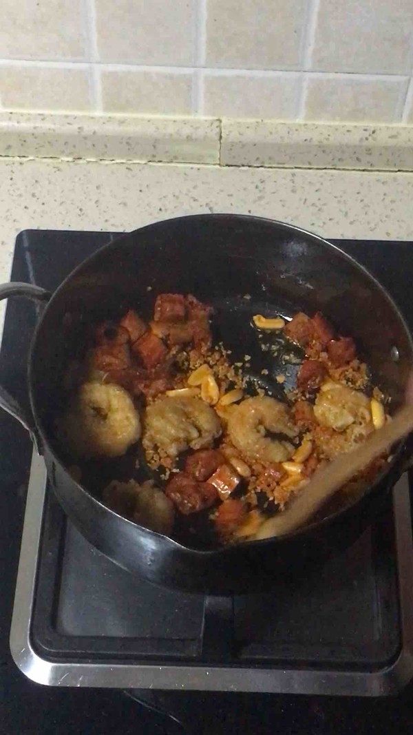 脆椒蝦仁的做法-香辣味炸菜譜