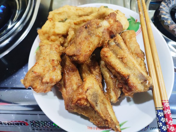 脆皮炸排骨的做法-家常味炸菜譜