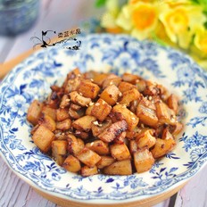 香辣藕丁的做法-香辣味炒菜譜