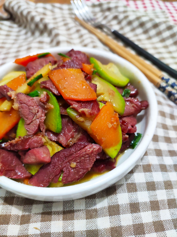 西葫蘆炒馬肉的做法-家常味炒菜譜-易網健康養生網 西葫蘆炒馬肉的做法-家常味炒菜譜