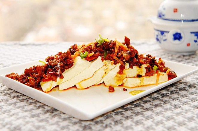 肉末老豆腐的做法-香辣味炒菜譜-易網(wǎng)健康養(yǎng)生網(wǎng) 肉末老豆腐的做法-香辣味炒菜譜