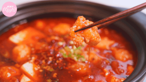 蝦滑豆花煲的做法-酸辣味煮菜譜-易網健康養生網 蝦滑豆花煲的做法-酸辣味煮菜譜