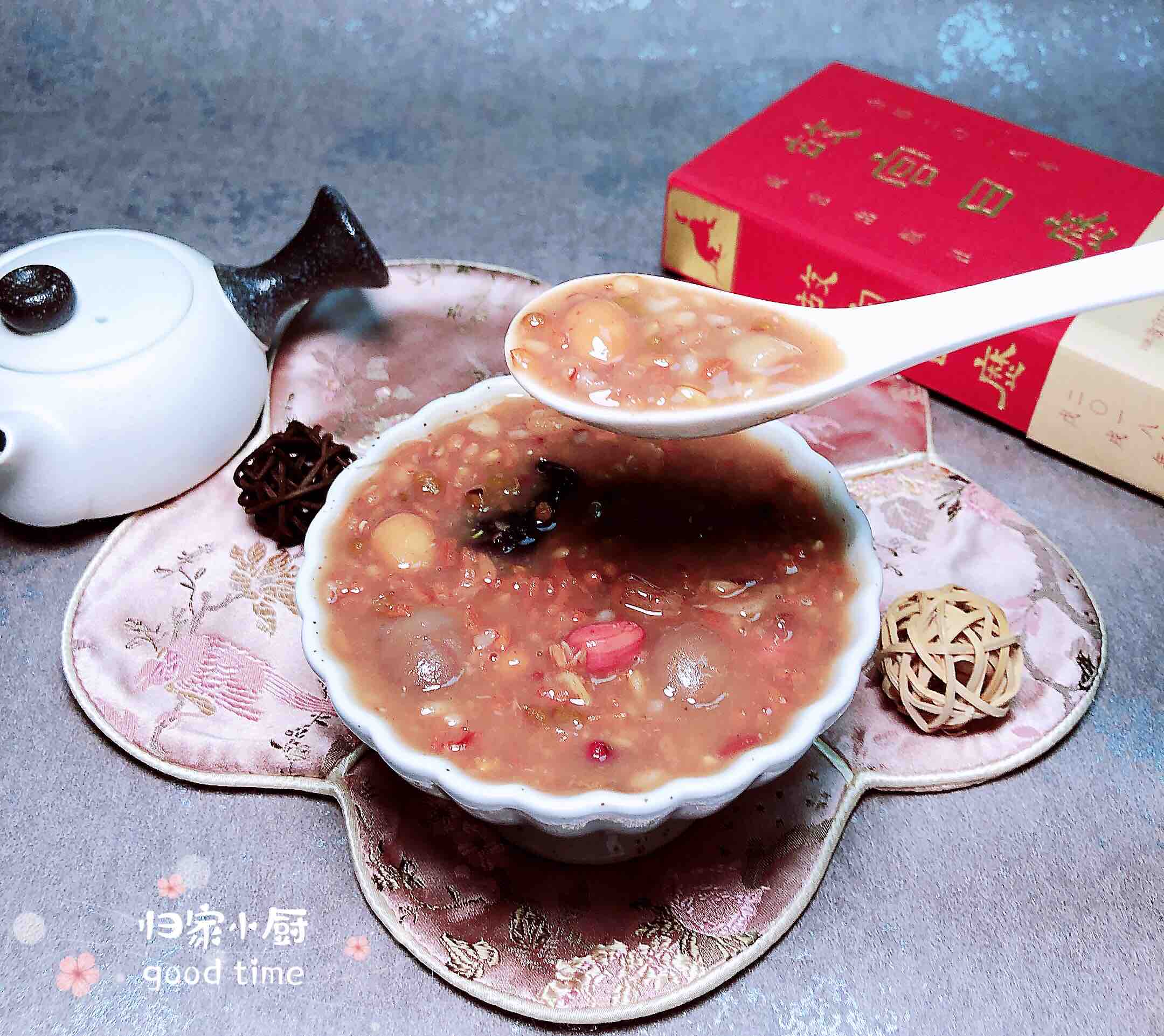 臘八粥（補血補氣）的做法-甜味煮菜譜