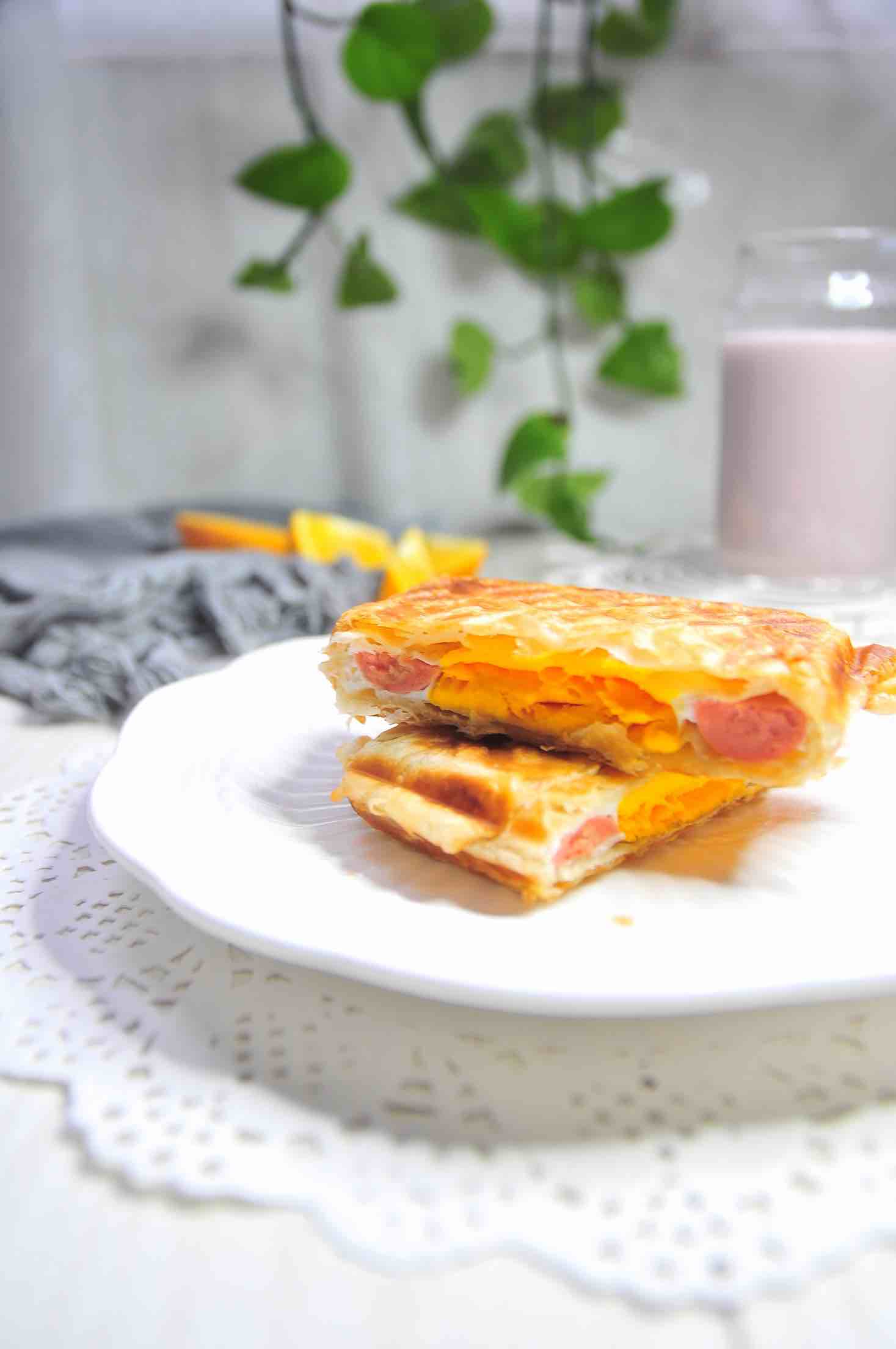 雞蛋火腿手抓餅的做法-家常味烤菜譜-易網(wǎng)健康養(yǎng)生網(wǎng) 雞蛋火腿手抓餅的做法-家常味烤菜譜