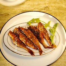 香煎小黃花魚(yú)的做法-香辣味煎菜譜