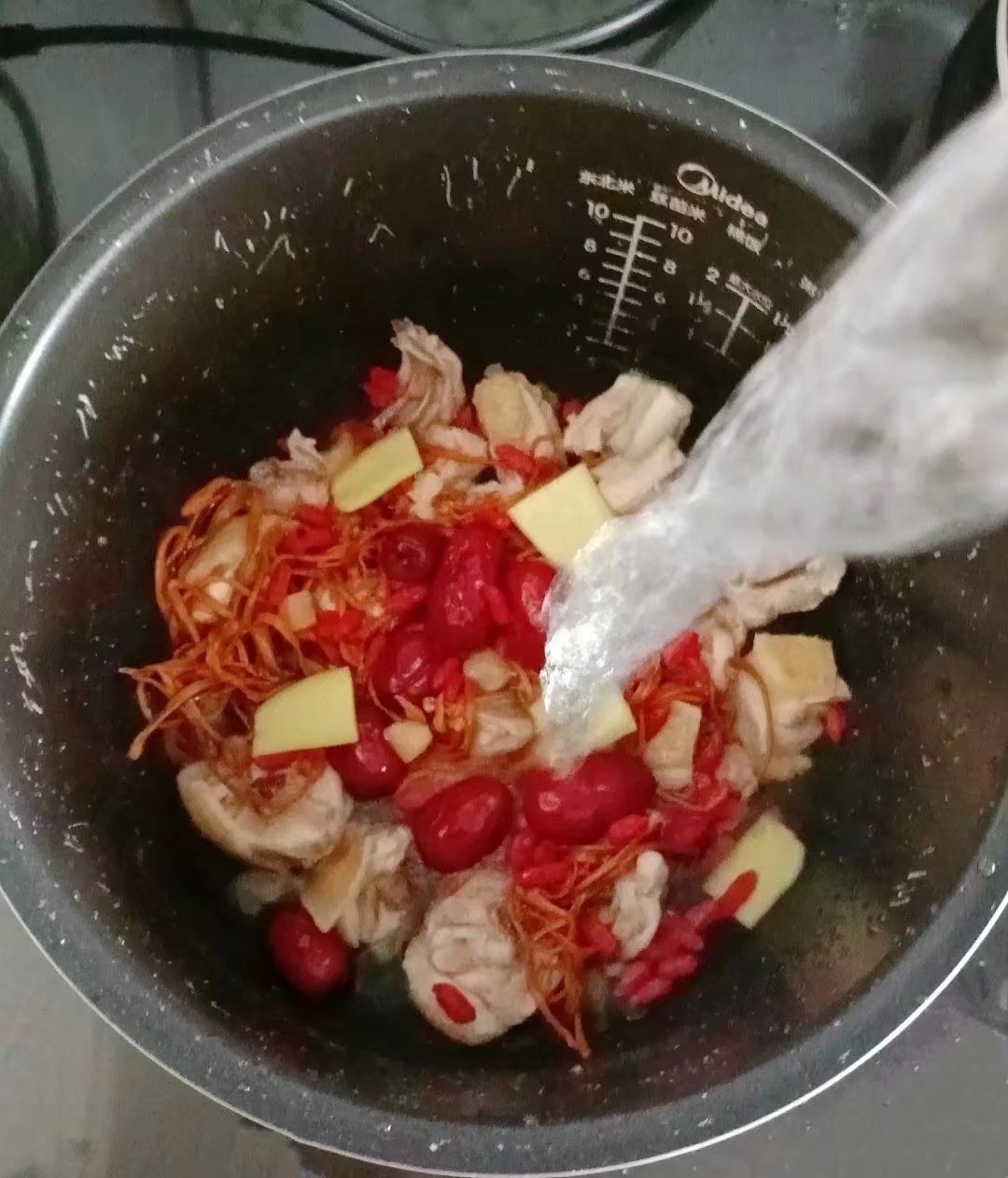 蟲草花干貝雞湯的做法-家常味燉菜譜