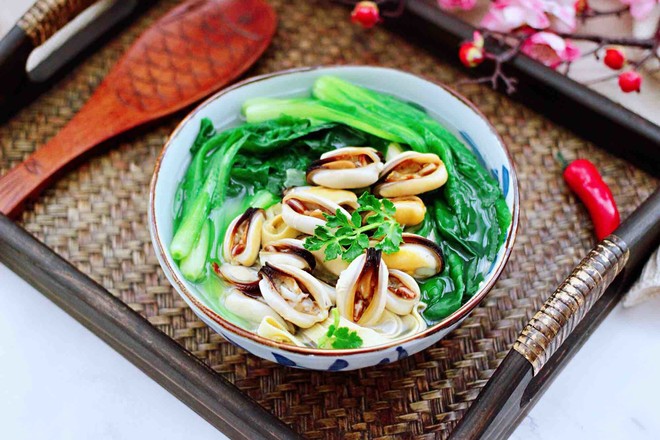 上湯豆皮青口小白菜的做法-咸鮮味煮菜譜-易網(wǎng)健康養(yǎng)生網(wǎng) 上湯豆皮青口小白菜的做法-咸鮮味煮菜譜