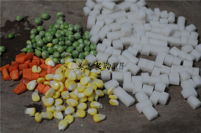 五福年糕的做法-家常味炒菜譜