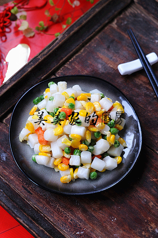 五福年糕的做法-家常味炒菜譜-易網健康養生網 五福年糕的做法-家常味炒菜譜