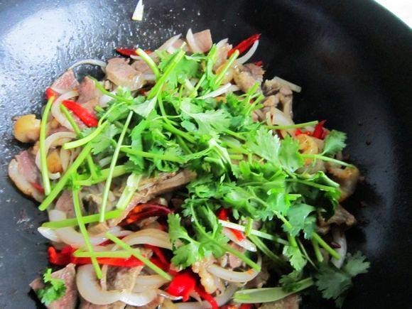 爆炒牛頭肉的做法-香辣味炒菜譜