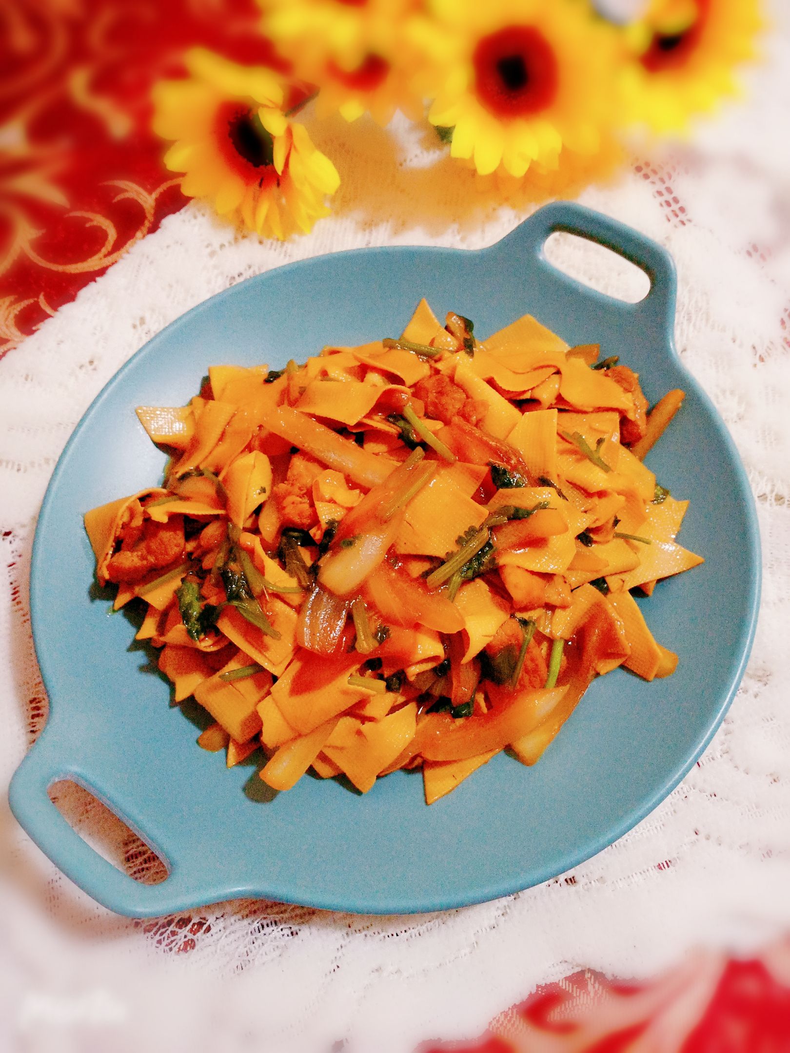 什錦干豆腐的做法-家常味炒菜譜