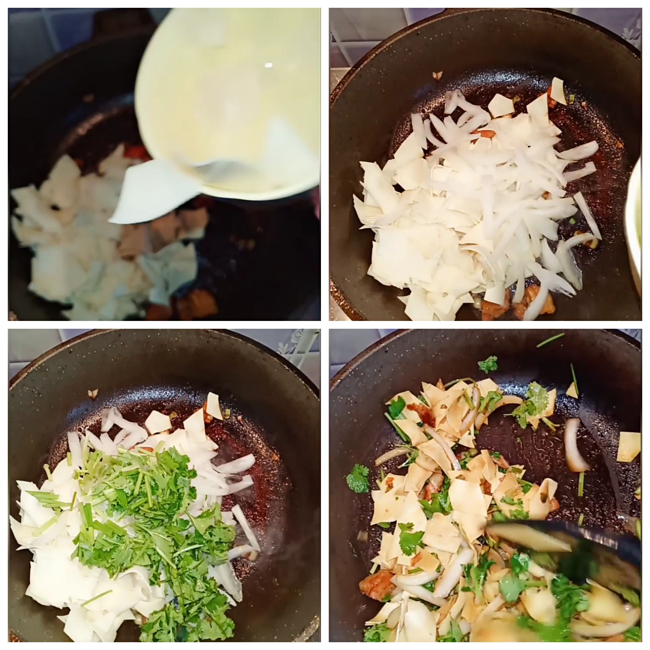 什錦干豆腐的做法-家常味炒菜譜