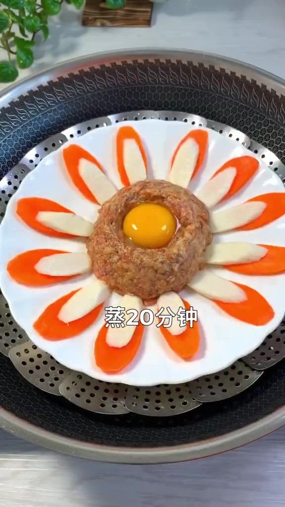 年夜菜花開富貴的做法-家常味蒸菜譜