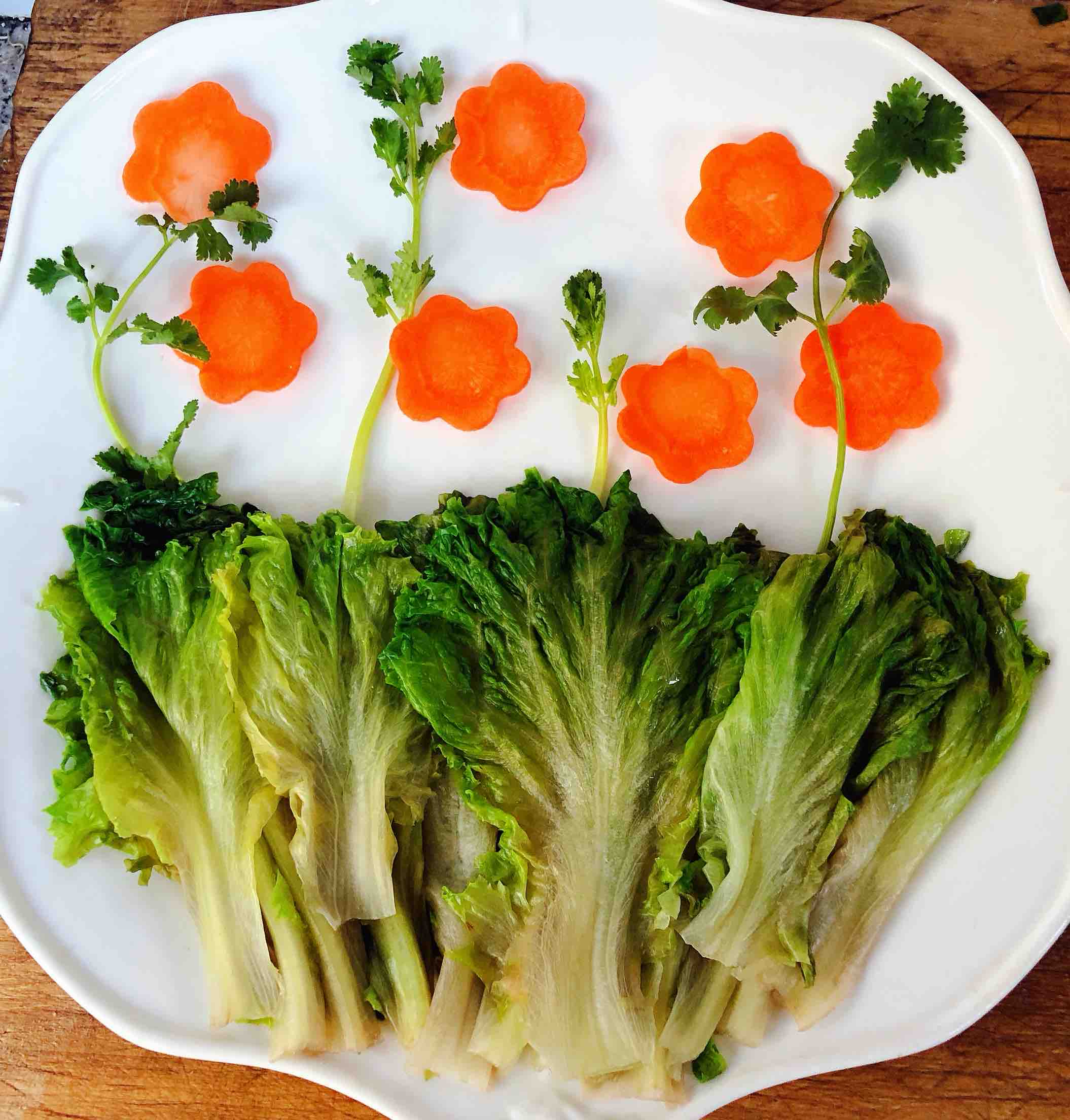 蠔油蒜蓉生菜的做法-咸鮮味煮菜譜-易網健康養生網 蠔油蒜蓉生菜的做法-咸鮮味煮菜譜
