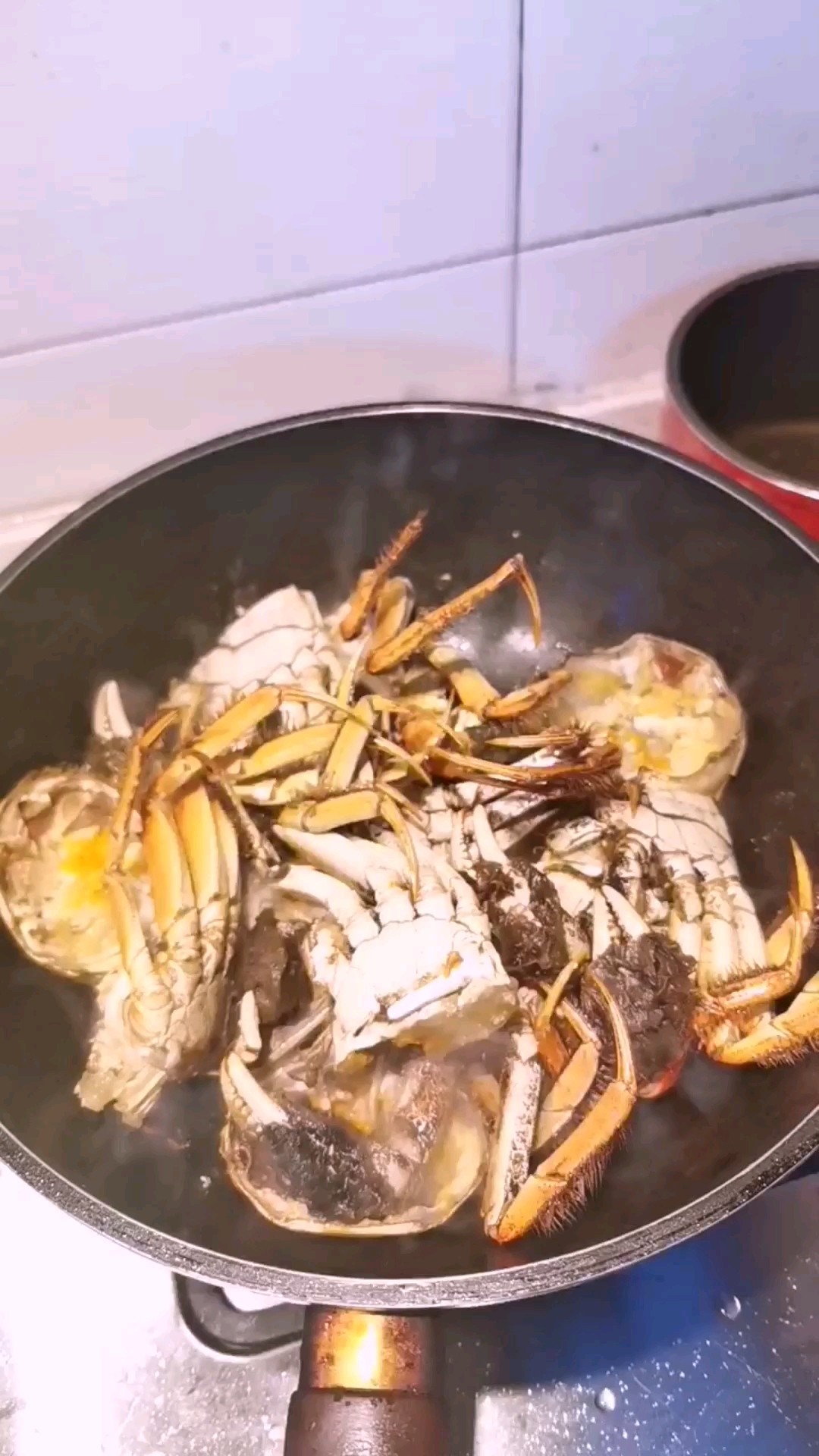 香辣蟹的做法-家常味炒菜譜