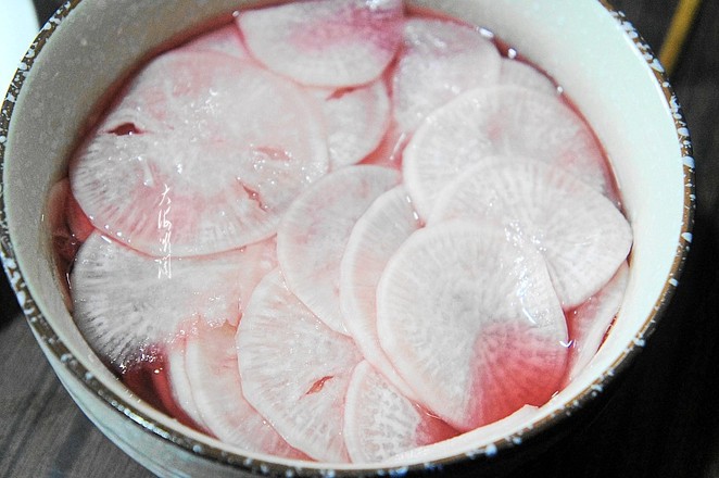 糖醋蘿卜花的做法-酸甜味腌菜譜